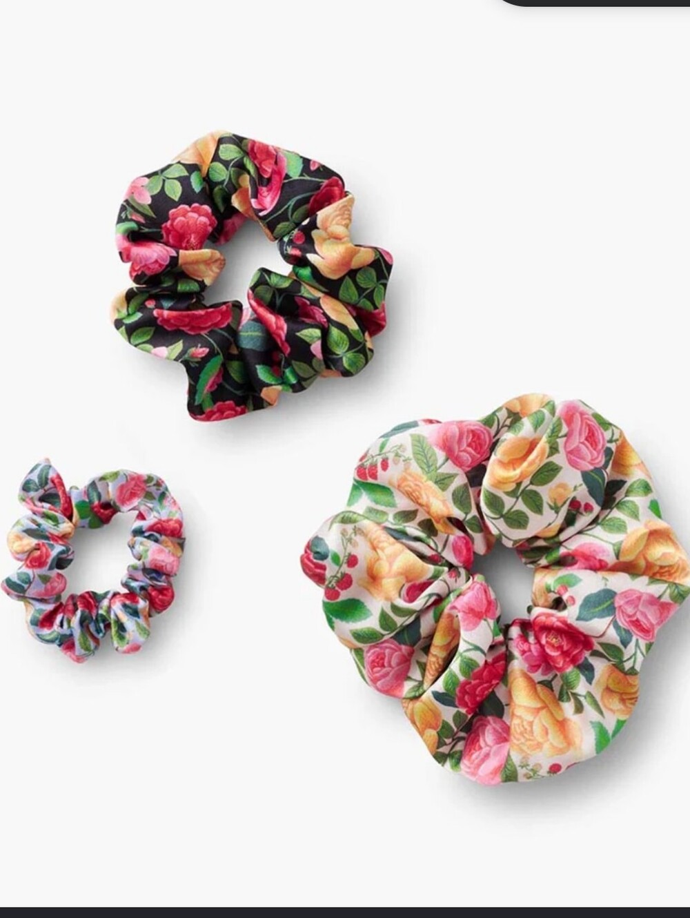 New Rifle Paper Co. Scrunchies